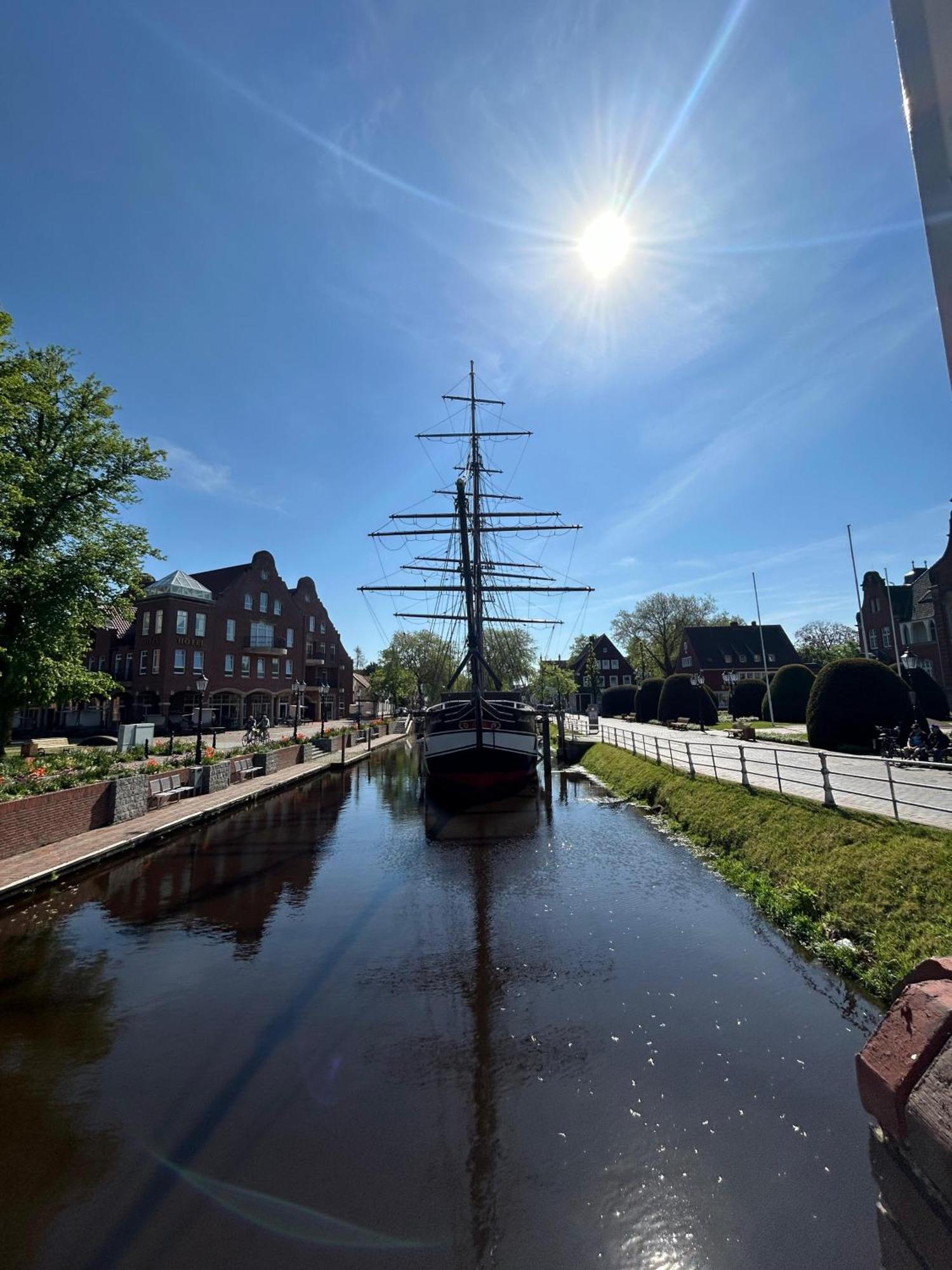 Ferienwohnung Haus Papenburg Garten Parkplatz Nordsee 外观 照片