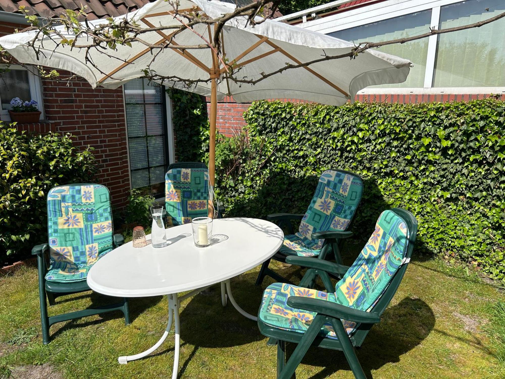 Ferienwohnung Haus Papenburg Garten Parkplatz Nordsee 外观 照片