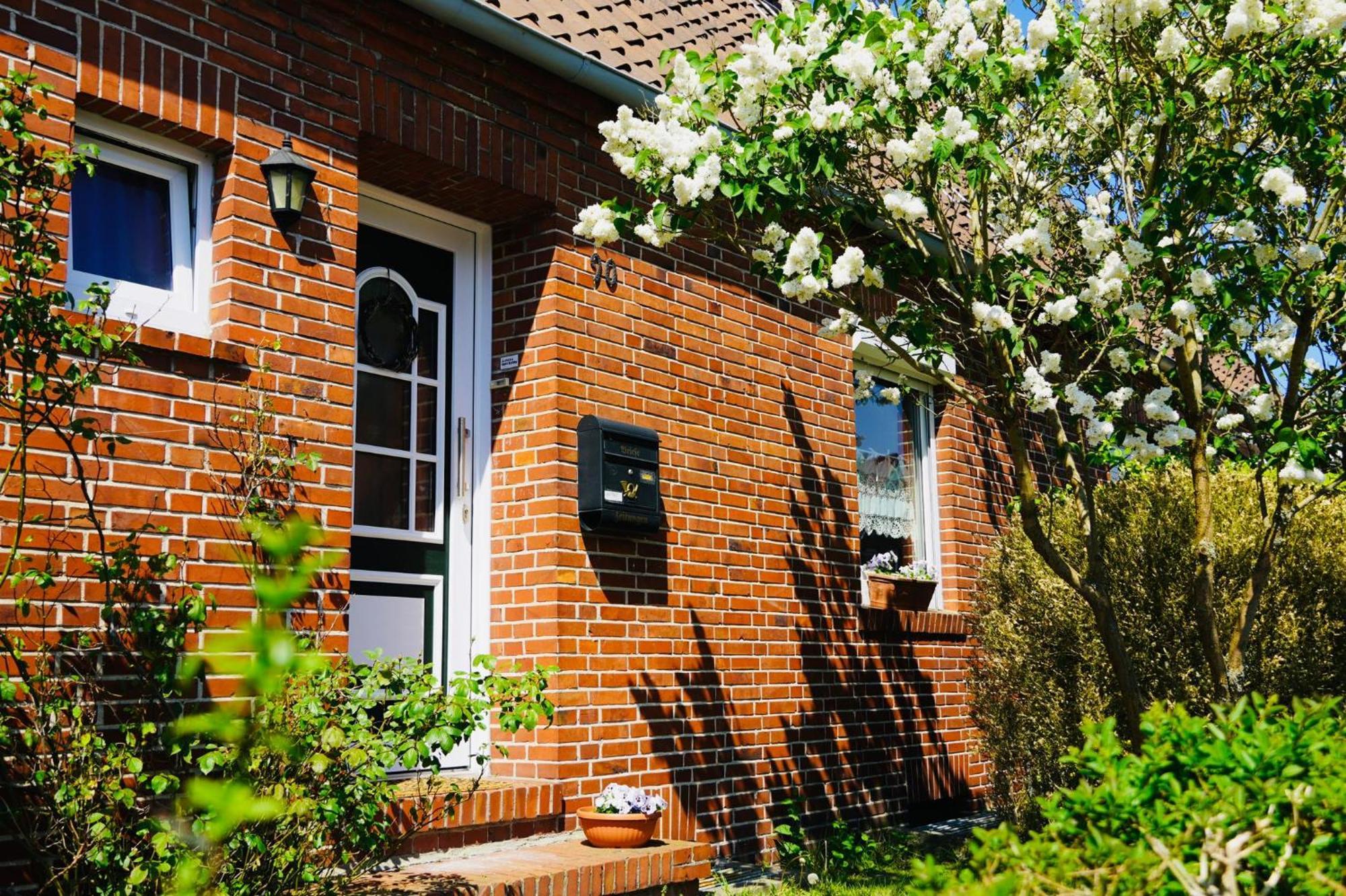 Ferienwohnung Haus Papenburg Garten Parkplatz Nordsee 外观 照片